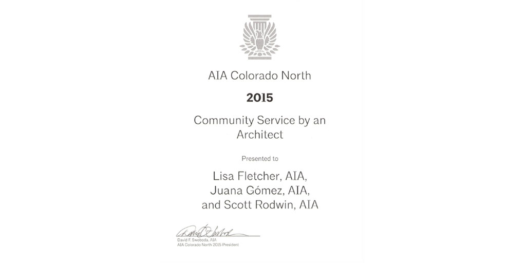 SCOTT RODWIN AWARDED